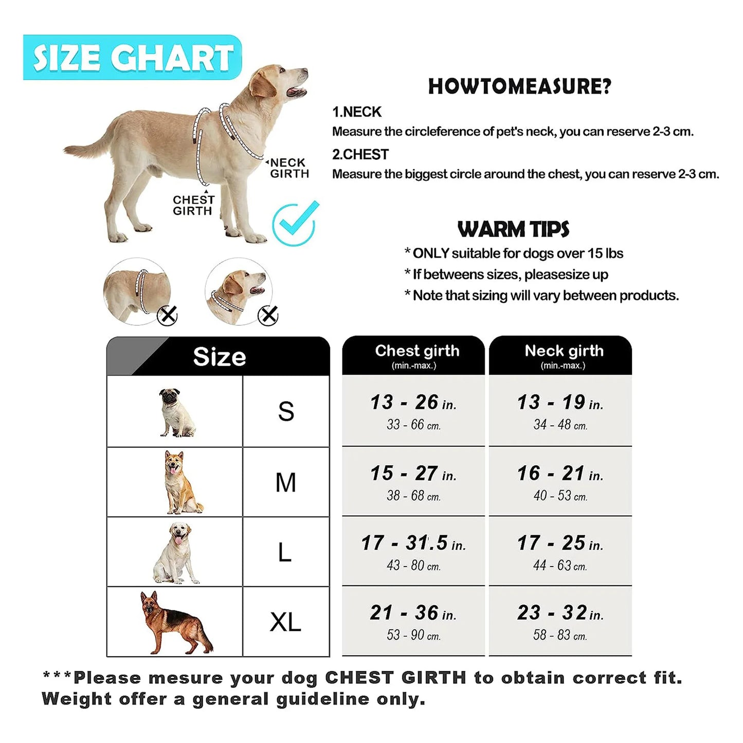 No Pull Dog Harness – Adjustable Soft Padded Pet Vest with Easy Control Handle