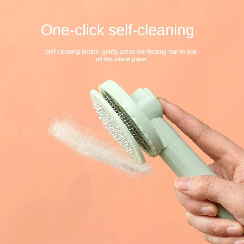 Dog Brush Comb Self Cleaning Slicker Brush for Dog Hair.