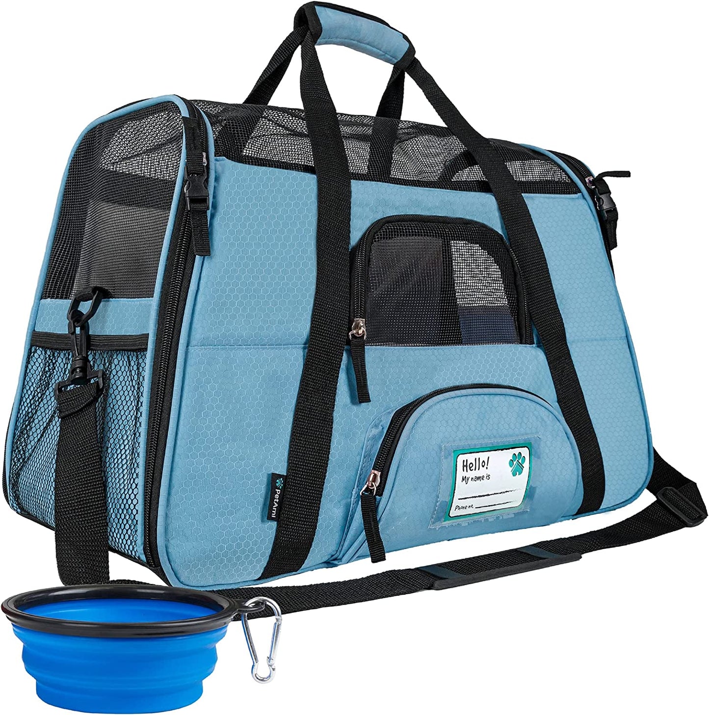 Premium Airline Approved Soft-Sided Pet Travel Carrier