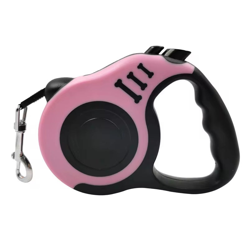 Retractable Dog Leash – 3M / 5M Automatic Flexible Pet Traction Rope for Small, Medium & Large Dogs