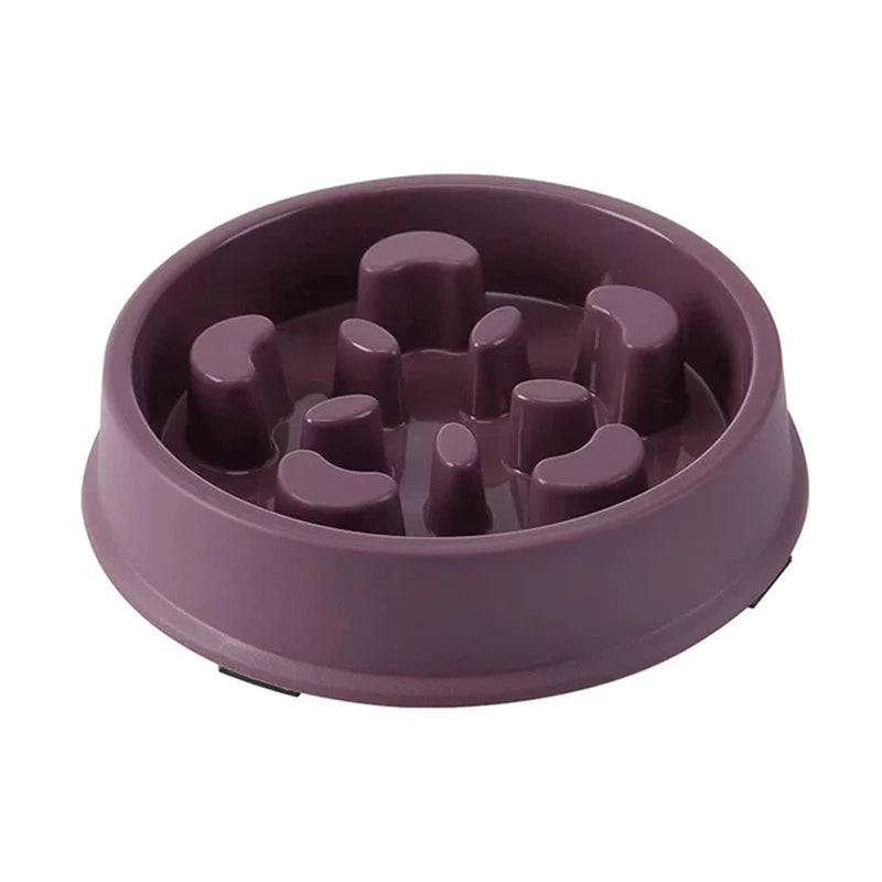 Pet Slow Food Bowl – Non-Slip Slow Feeder for Cats & Dogs