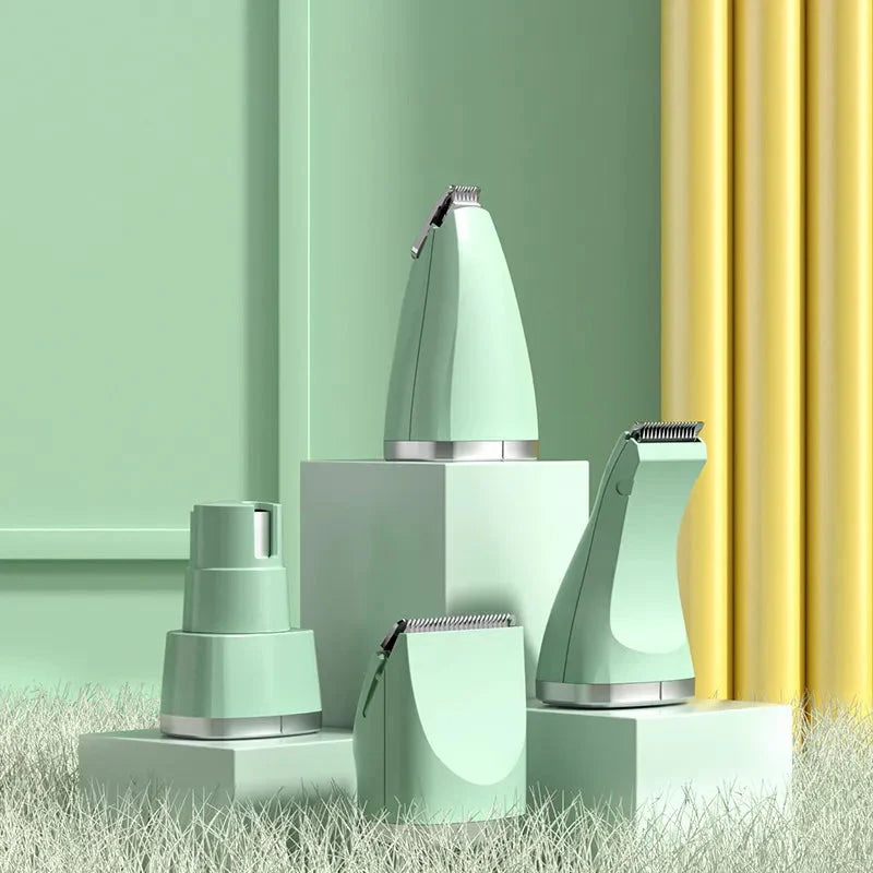 Electric Pet Grooming Kit - Hair Trimmer, Clippers and Nail Grinder.