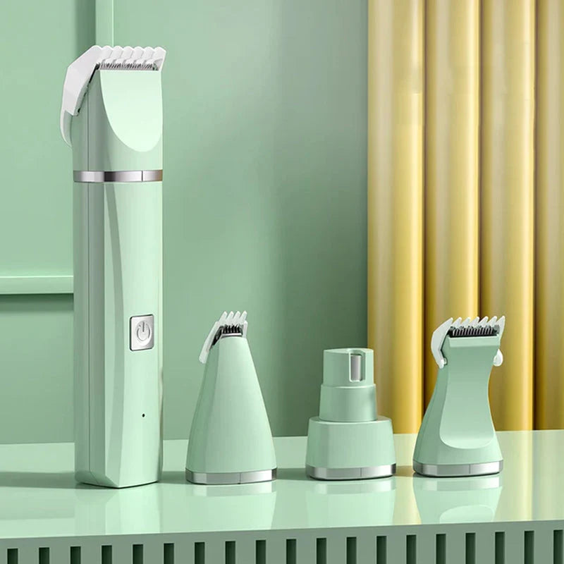 Electric Pet Grooming Kit - Hair Trimmer, Clippers and Nail Grinder.