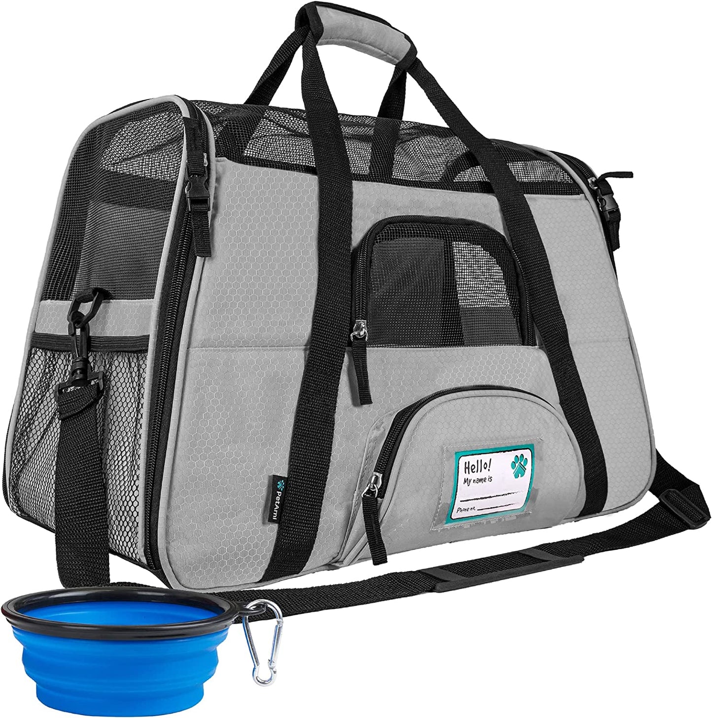 Premium Airline Approved Soft-Sided Pet Travel Carrier