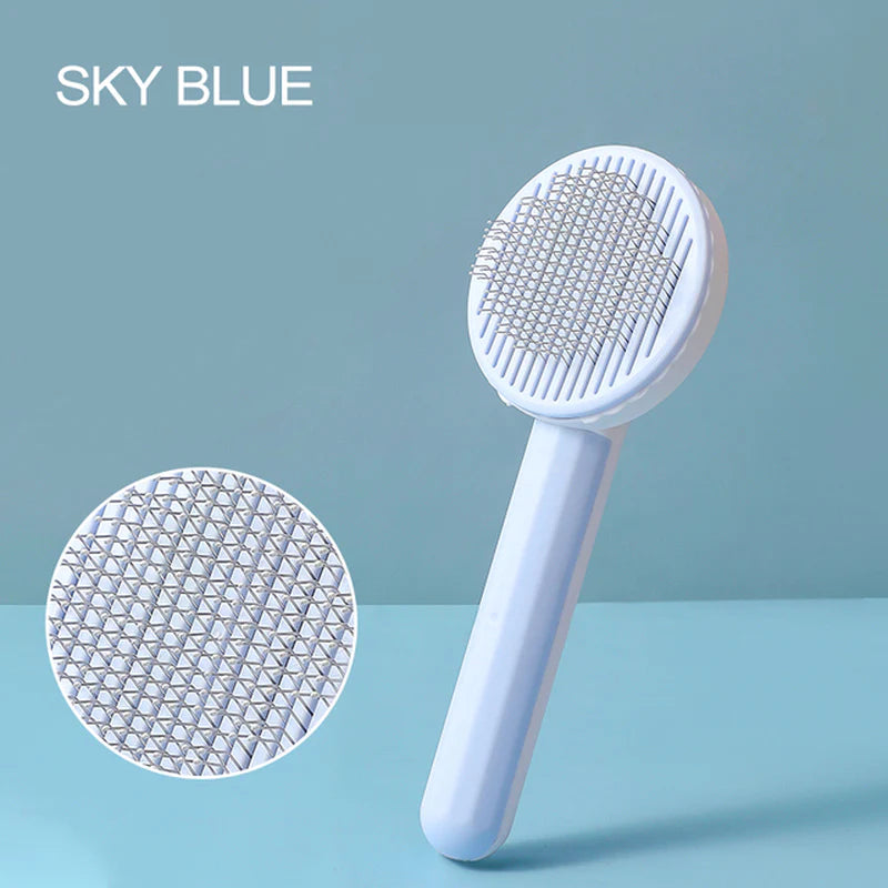 Dog Brush Comb Self Cleaning Slicker Brush for Dog Hair.