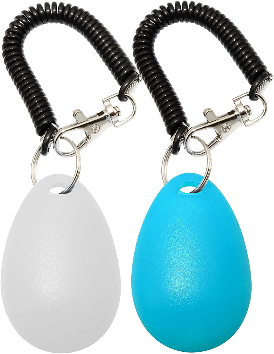 Training Clicker for Pets – 2 Pack with Wrist Strap for Dogs and pets.