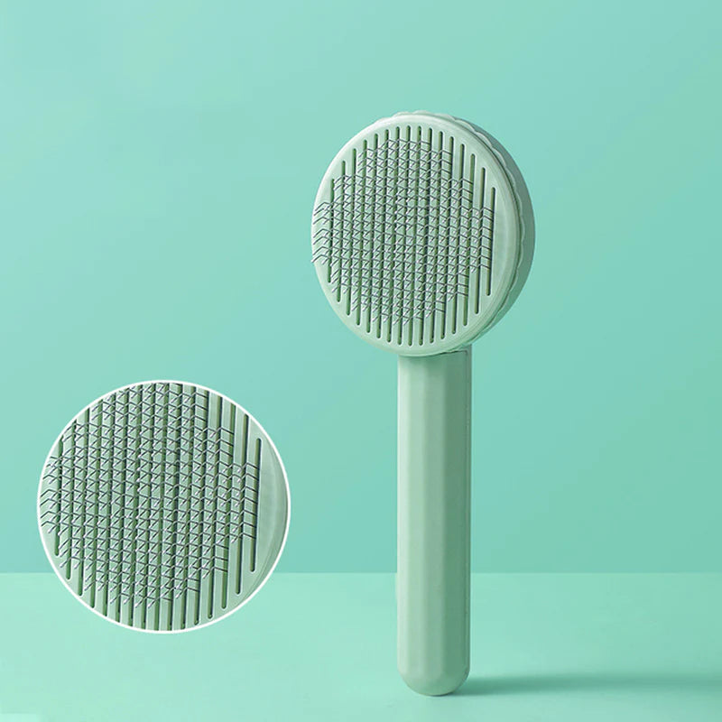 Dog Brush Comb Self Cleaning Slicker Brush for Dog Hair.
