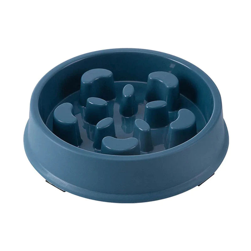 Pet Slow Food Bowl – Non-Slip Slow Feeder for Cats & Dogs