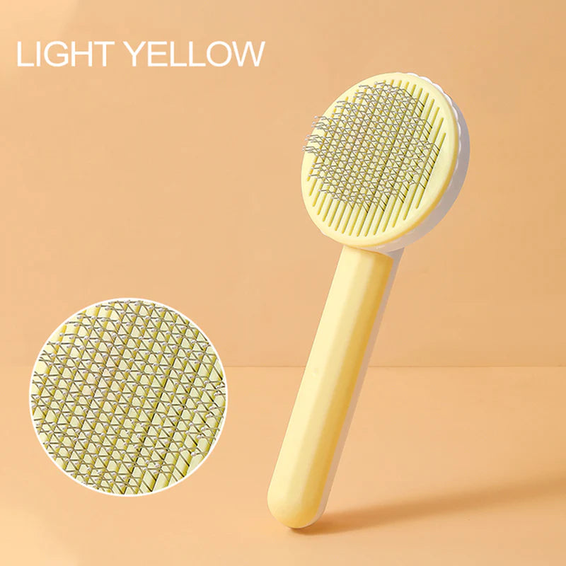 Dog Brush Comb Self Cleaning Slicker Brush for Dog Hair.