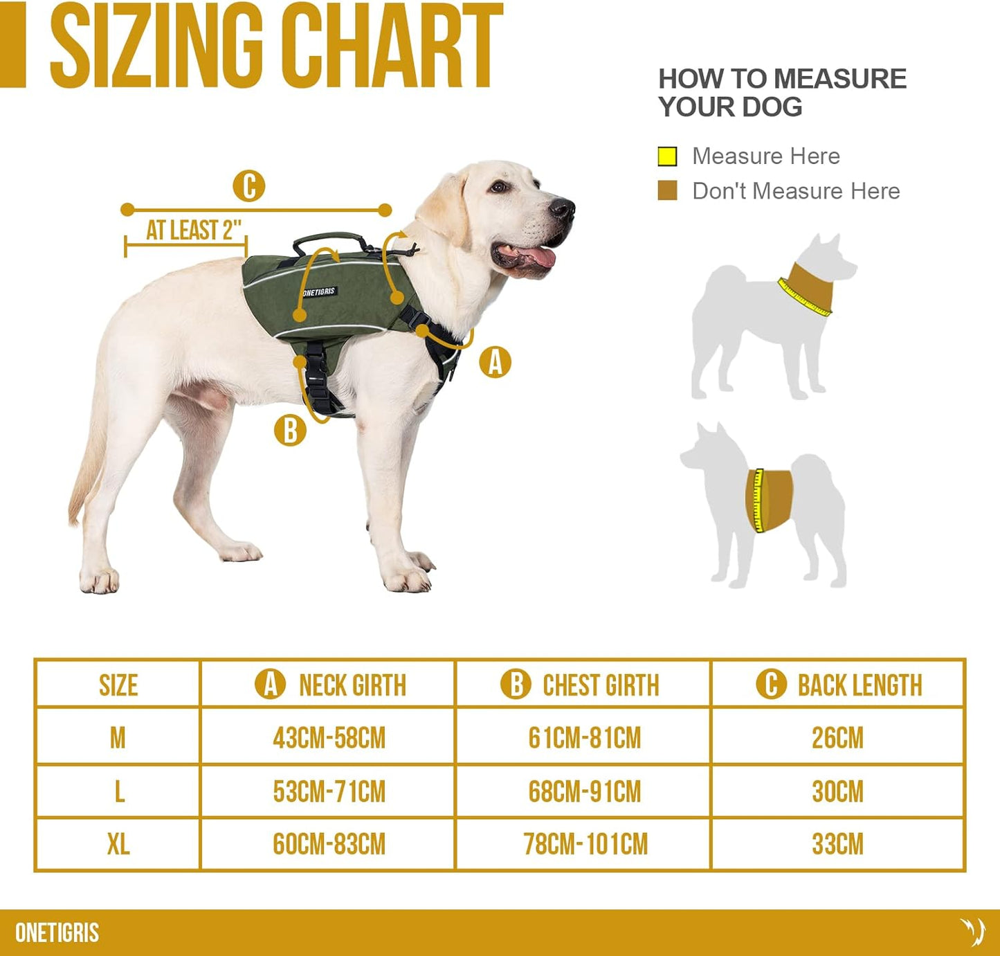 Y-Shaped Dog Backpack with Handle – Lightweight Hiking Pack with Pockets & No-Pull D-Rings (Large, Green)