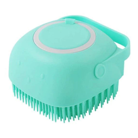 Bathroom Puppy & Big Dog Bath Massage Brush with Soft Safety Silicon.