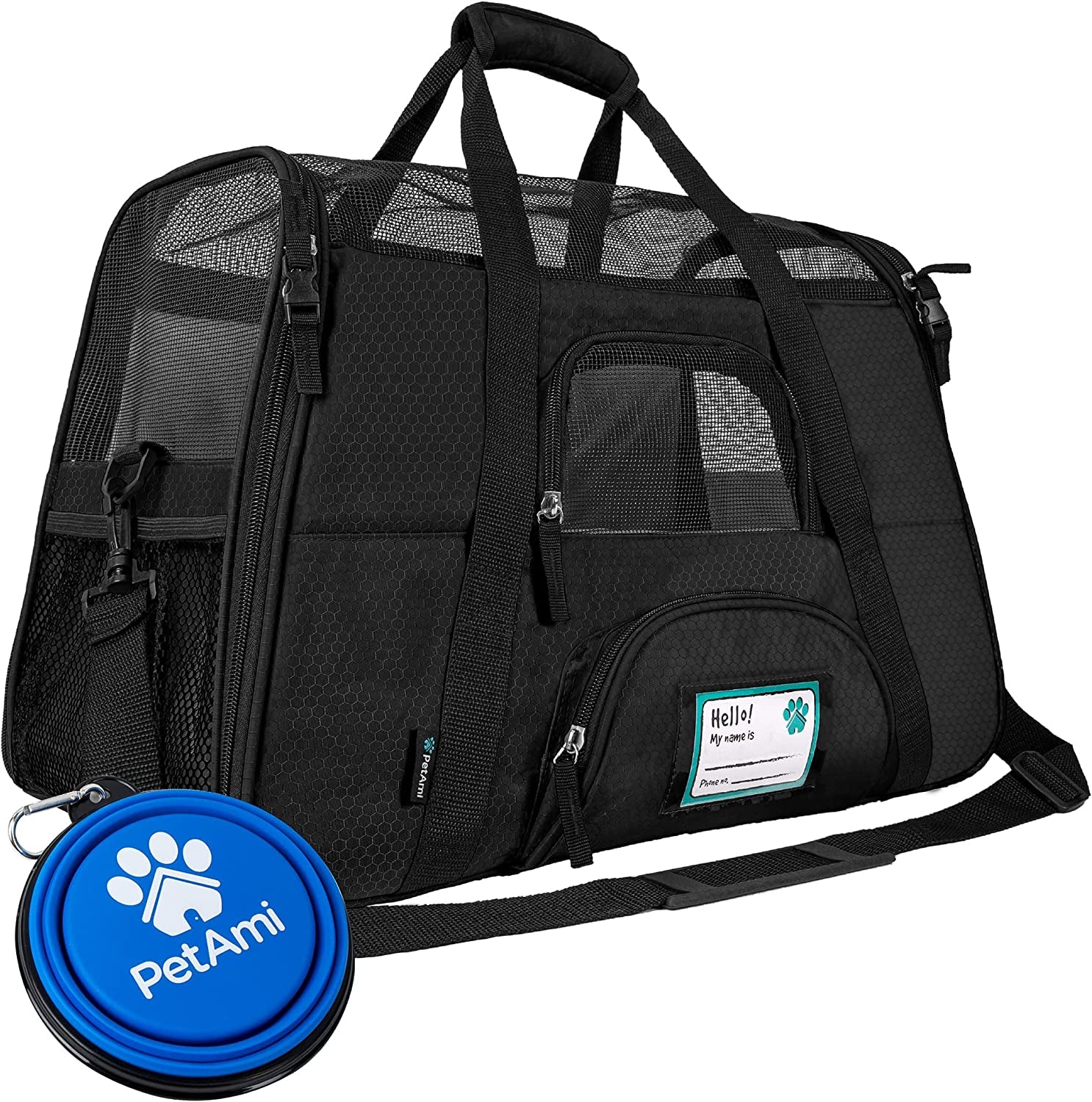 Premium Airline Approved Soft-Sided Pet Travel Carrier 
