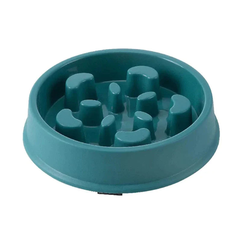 Pet Slow Food Bowl – Non-Slip Slow Feeder for Cats & Dogs