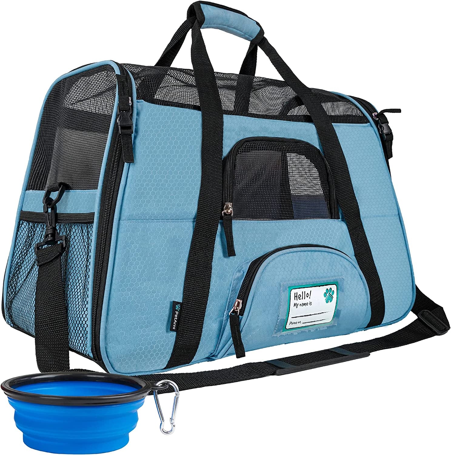 Premium Airline Approved Soft-Sided Pet Travel Carrier 