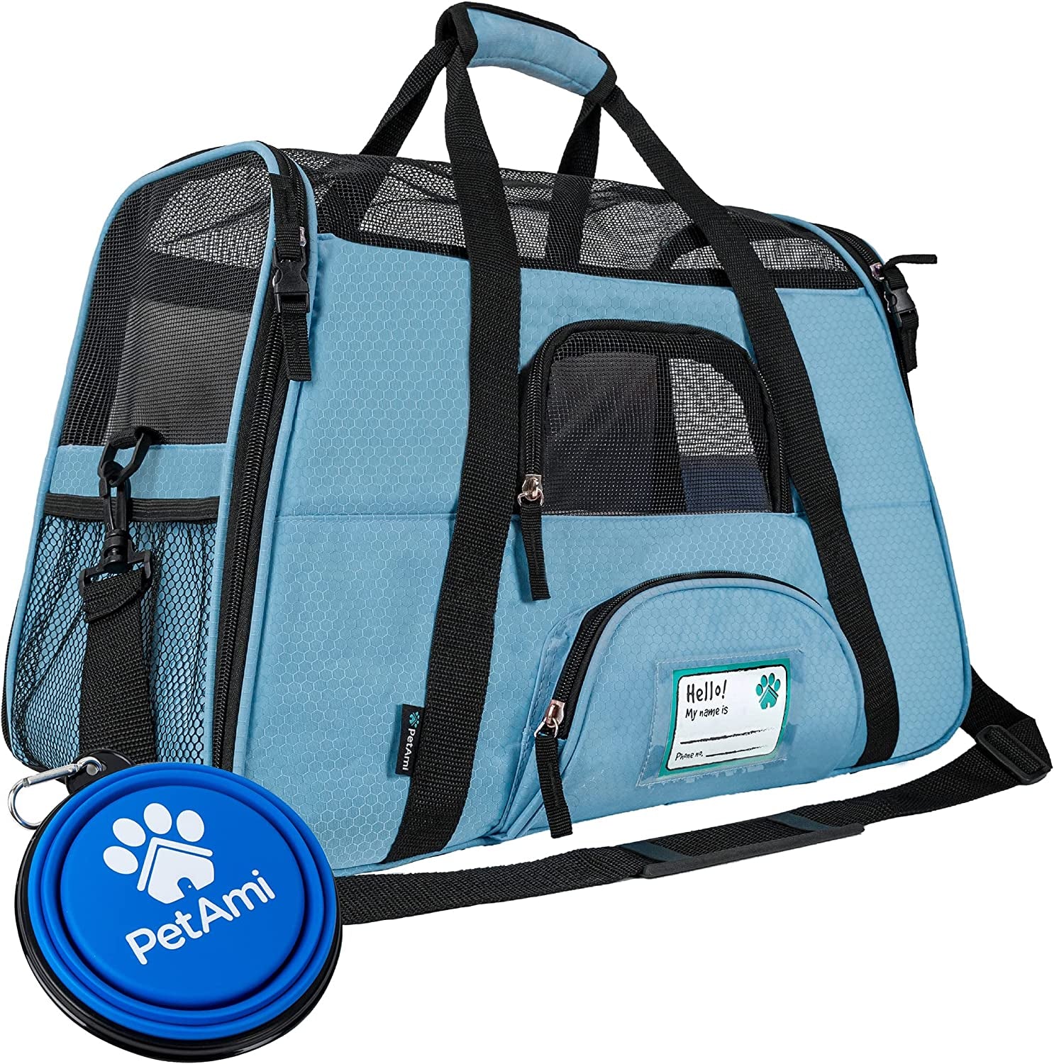 Premium Airline Approved Soft-Sided Pet Travel Carrier 
