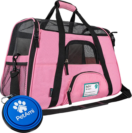 Premium Airline Approved Soft-Sided Pet Travel Carrier 