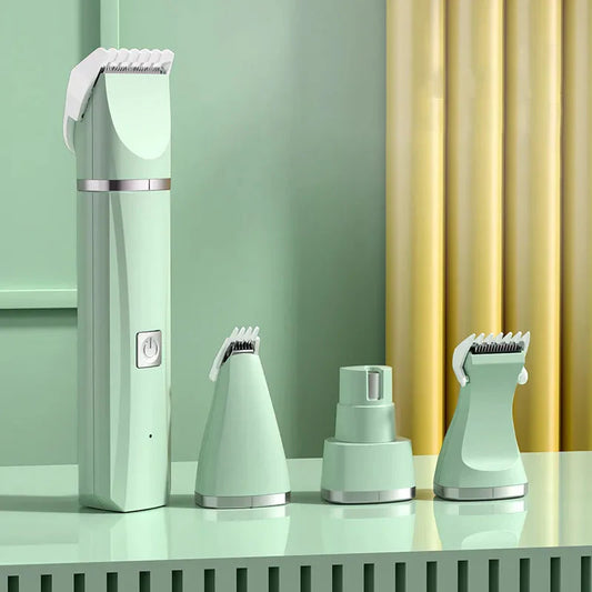 Electric Pet Grooming Kit - Hair Trimmer, Clippers and Nail Grinder.